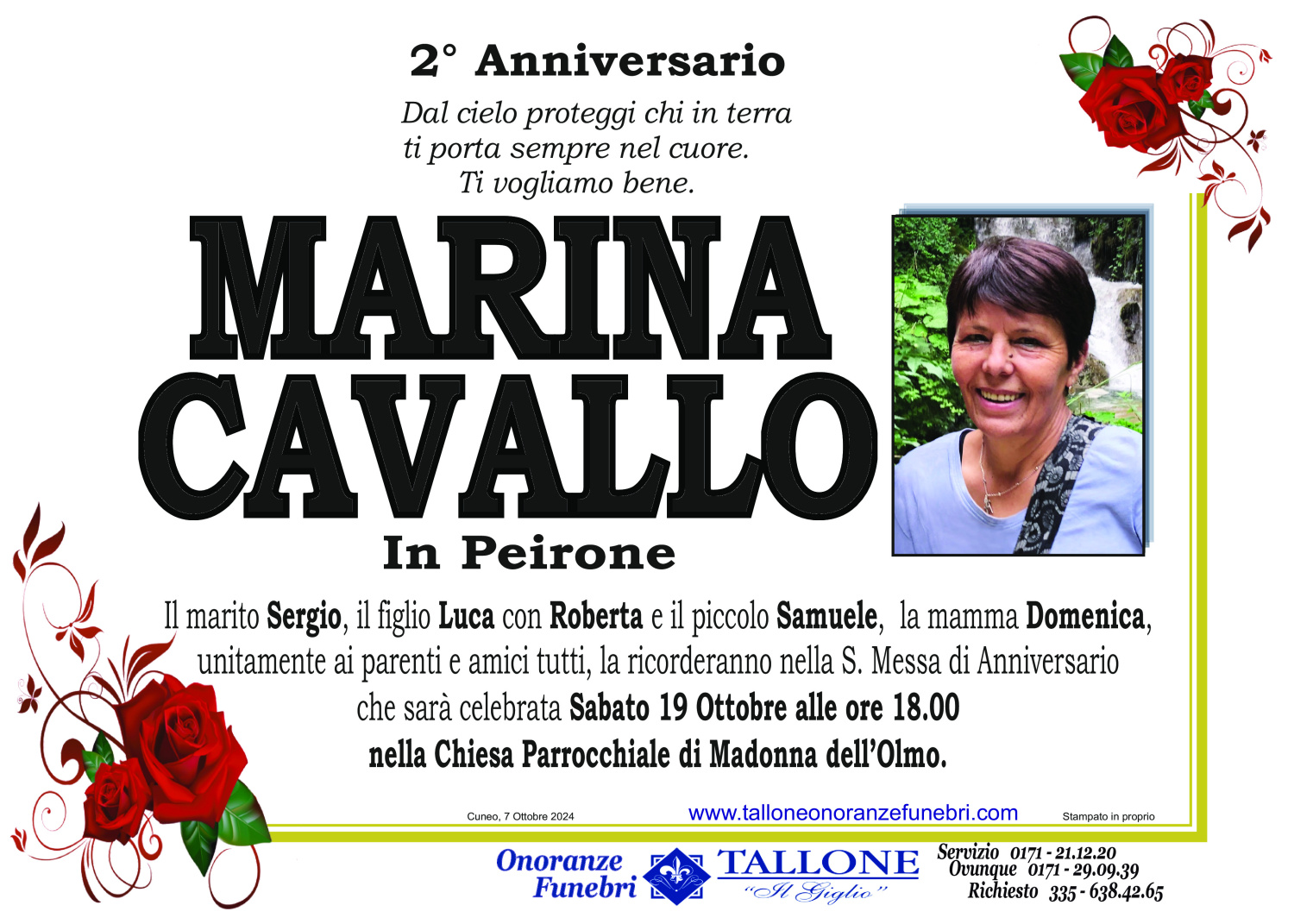 Marina Cavallo<small class='fs-20'><br/>In Peirone</small>